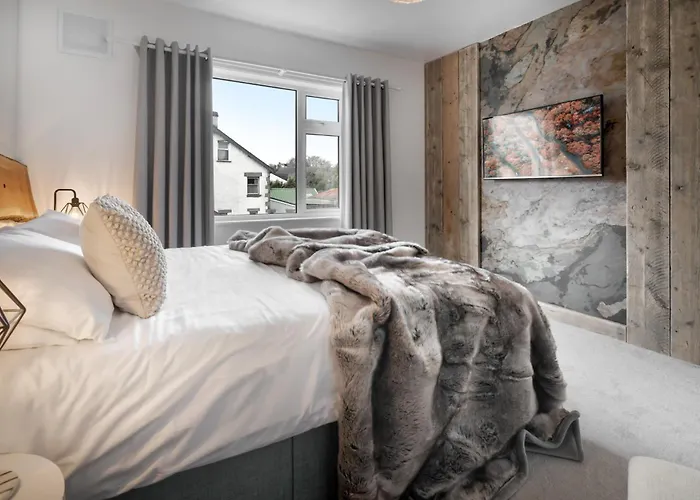 度假居 Ellerthwaite Place X3 Bed House With Hot Tub In - Ridgestone 温德米尔